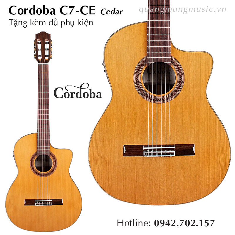 Guitar Classic Cordoba C7-CE CD
